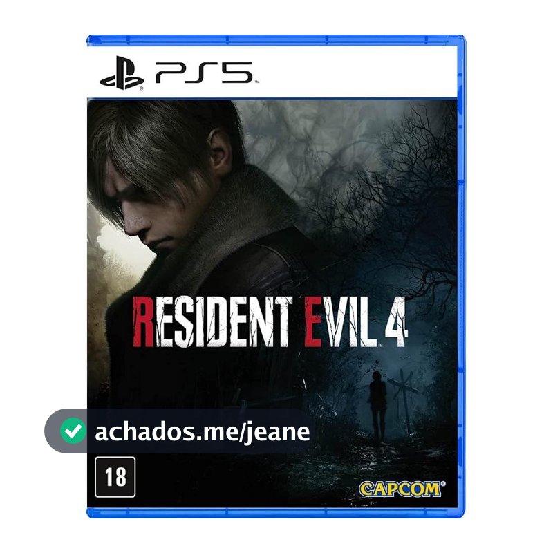 Resident Evil 4 2023 PS5 BR Midia Fisica
