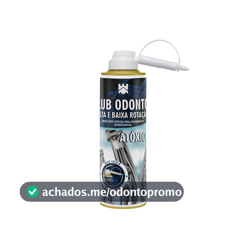Lubrificante Odontológico de Alta e Baixa Rotação 300ml/185g