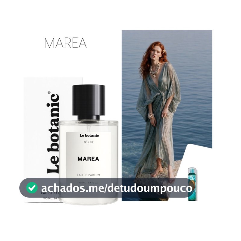 Perfume Marea  - Le botanic - Alta Fixação