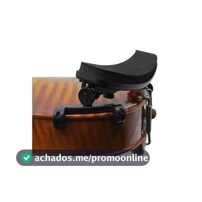 Espaleira Para Violino Com Regulagem 3/4 - 4/4 Profissional