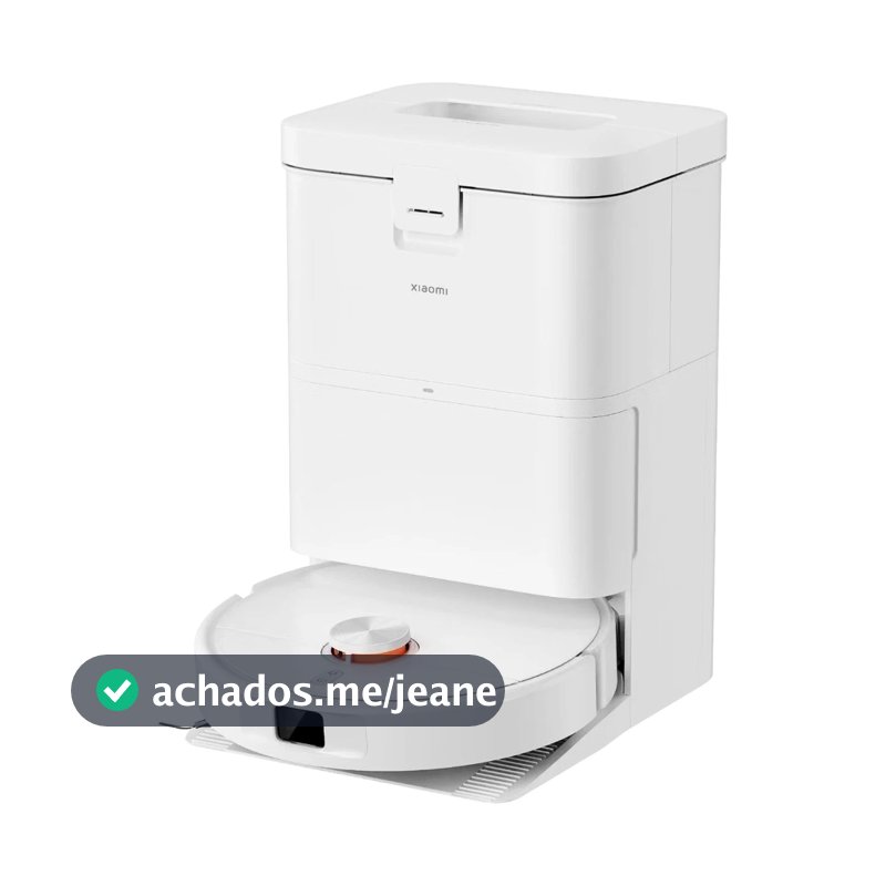 Robô Aspirador Xiaomi H50 10000Pa Mapeamento Inteligente Sucção Ultra Potente Bivolt