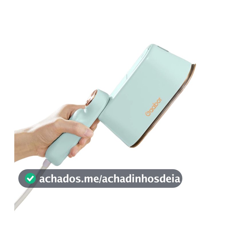 Gaabor Ferro Passar Vapor Portatil Aco Inoxidavel Alta Temperatura Vapor Top Clean 1200W HM-M01A