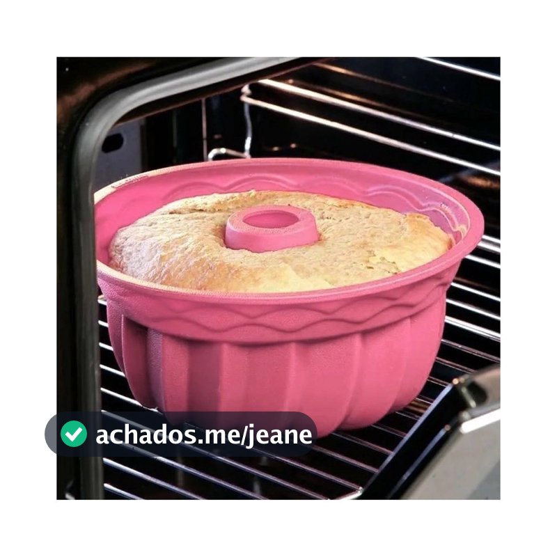 Forma De Silicone Para Bolos/ Pudim/ Doces/ Tortas Assadeira Forma De Silicone