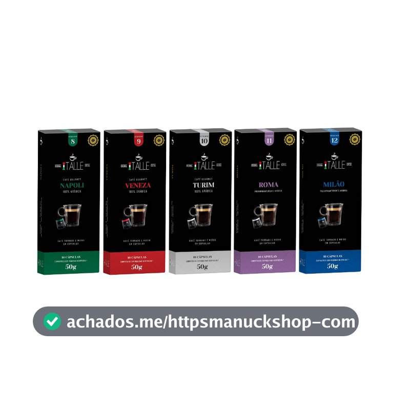 Cápsulas Nespresso Café Italle 50 Unidades