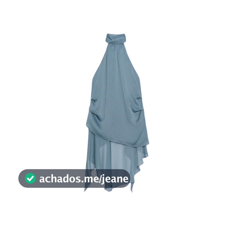 2026 verão novo produto feminino assimétrico gola halter Top 6104375