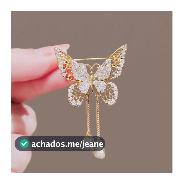 Broche de borboleta com borla da moda adequado para ternos, casamentos e presentes, acessórios de moda feminina, present