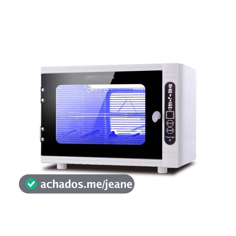 Higienizador Esterilizador P/ Escovas Pentes C/ Ultravioleta Para Salão