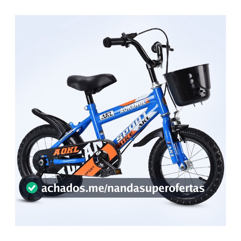 Bicicletas infantis para meninos e meninas de 2 a 7 anos