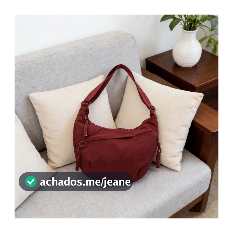 Nova Bolsa Transversal De Nylon Repelente De Água Para Mulheres Bolsa Unissex Transversal Regulável Média Em Nylon