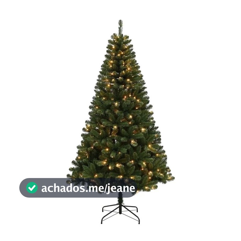 ARVORE DE NATAL COM 460 LÂMPADAS LED 1362 GALHOS 2.40 CM MEMBRERS MARK