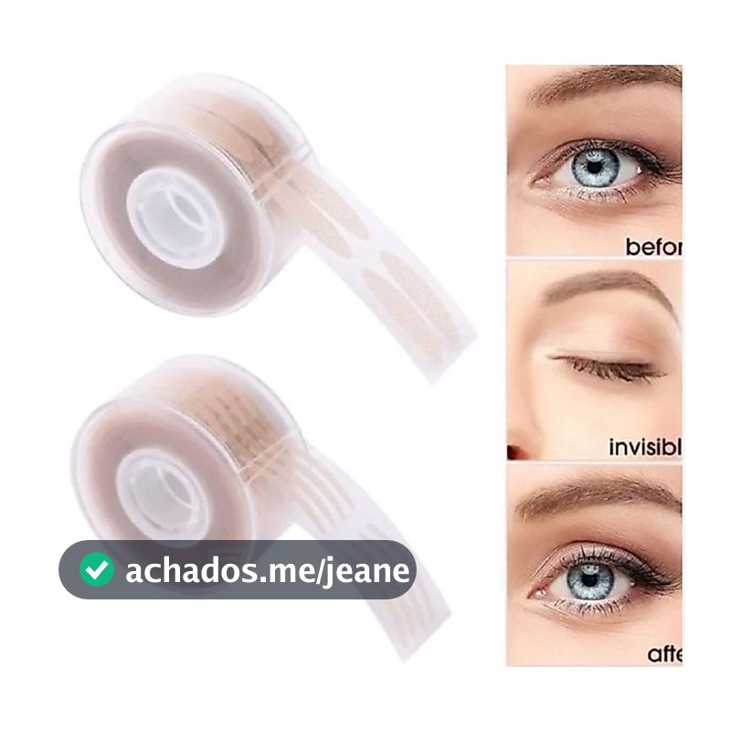 ANA 1108 Sem Aplicador 600 Adesivos Olho Pálpebra Flácida Caída Rejuvenesce Levanta o olhar