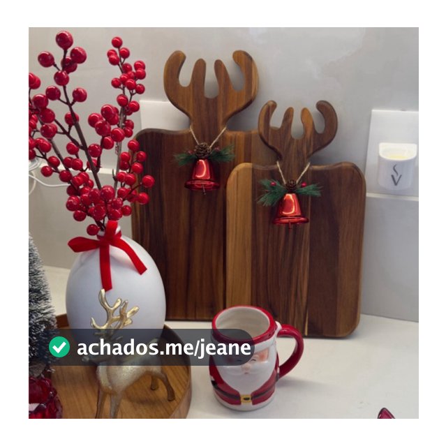 Kit Tábua Alce P e M - Decorar Corte Servir Mesa Posta Cervo Rena