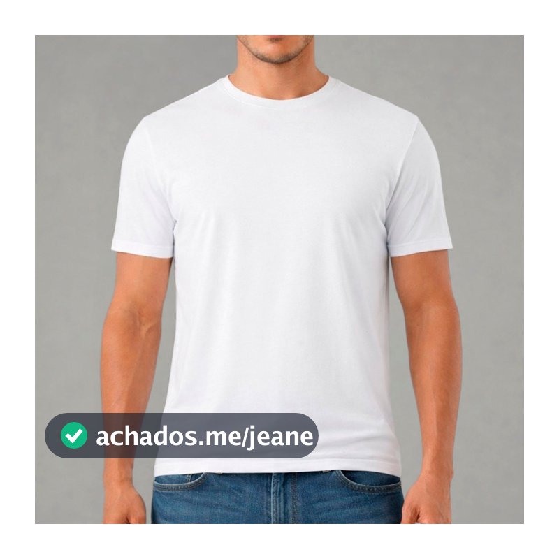 Camiseta Básica Masculina 100% Algodão Camisa Lisa Conforto Diário Estilo Casual Minimalista Premium Crt Unissex
