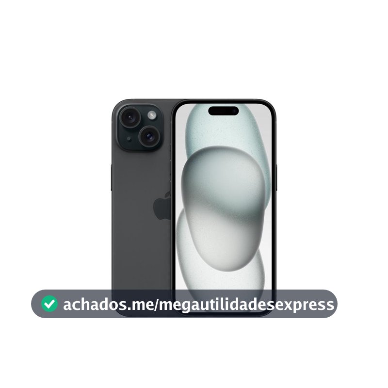Usado: iPhone 15 128GB Preto Bom - Trocafy - Apple