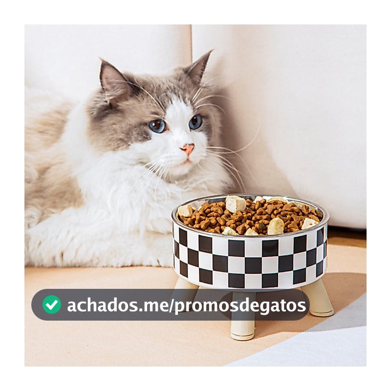 Comedouro bicho de estimação 500ml aço inoxidável para água e comida adequado para cães e gatos