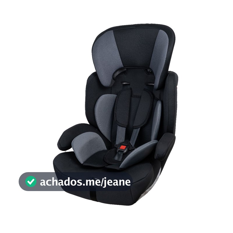 Cadeira Para Auto 9 A 36 Kg- Preto/Grafite Henriquebabys
