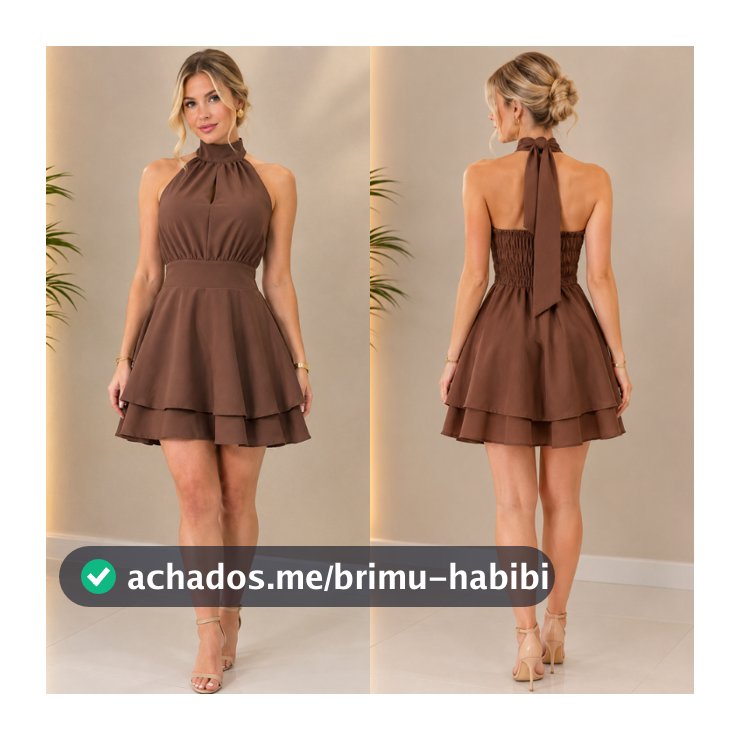 AJM Macaquinho com Dupla saia , tecido macio,elegante.