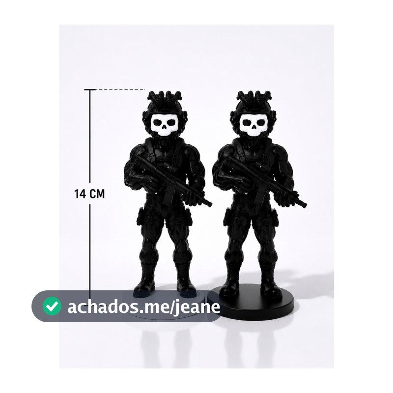 Boneco Call of Duty - Ghost - 14 cm