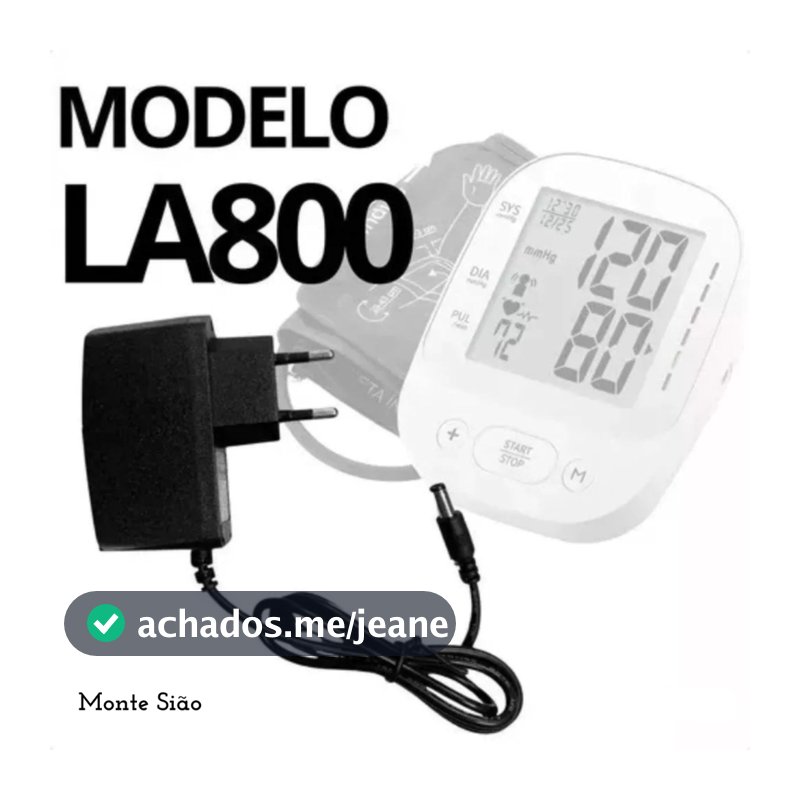 Fonte Do Aparelho De Pressão La800 De Braço Digital G-tech