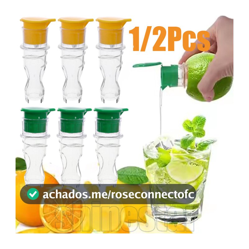 Espremedor Manual De Laranja E Limão De 1/2 Unidades-Ferramenta De Cozinha Portátil Compacta-Para Acampamento Ao Ar Livr