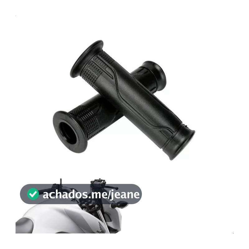 Manopla Cargo Para Cg Fan Titan 125 150 160 C/FURO (VAZADA) PAR