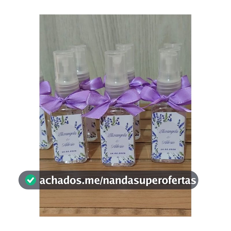 Lembrancinha kit home spray personalizado 40 ml para casamento, maternidade, chá de bebê, batizado, aniversário,...