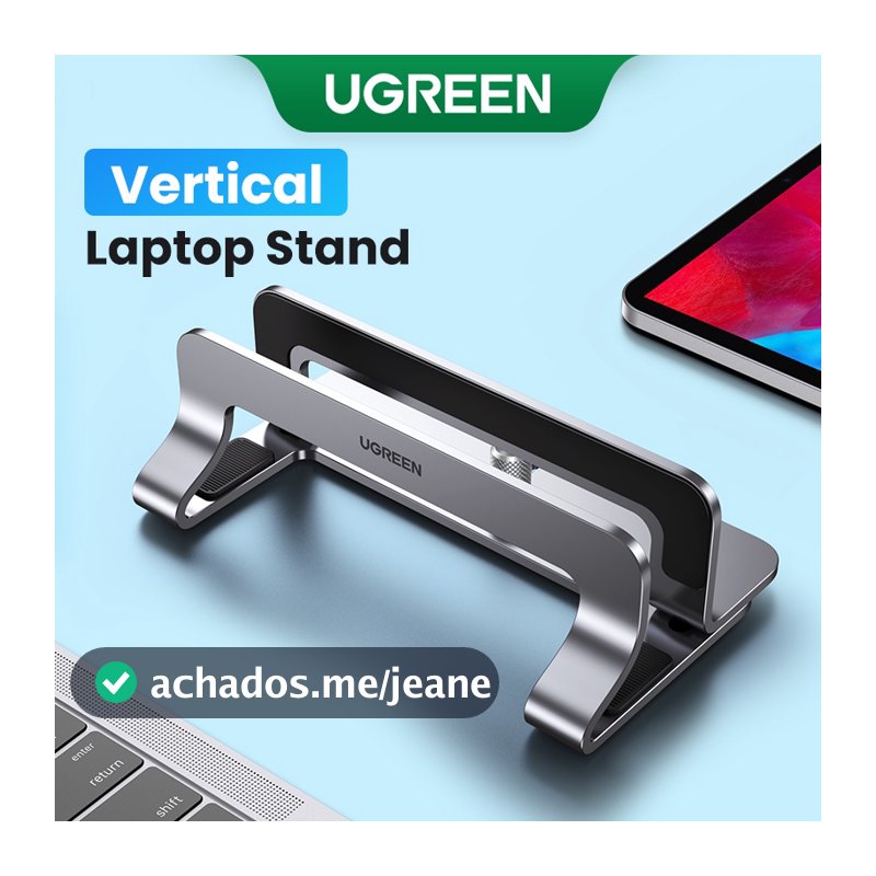 Suporte Vertical Portátil Ugreen Para Macbook Air Pro Alumínio Ajustável Acessórios De Mesa Notebook