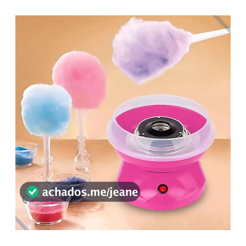 Mini Maquina De Algodao Doce Eletrica Portatil Festa Infantil
