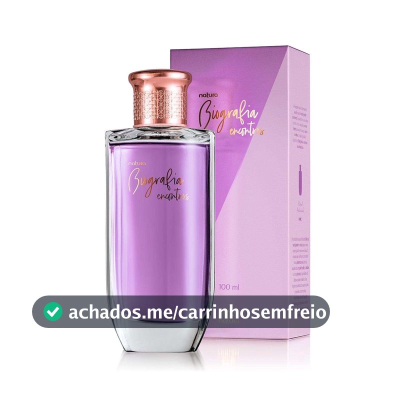 Biografia Encontros Colônia Natura - 100 ml (Perfume Feminino)