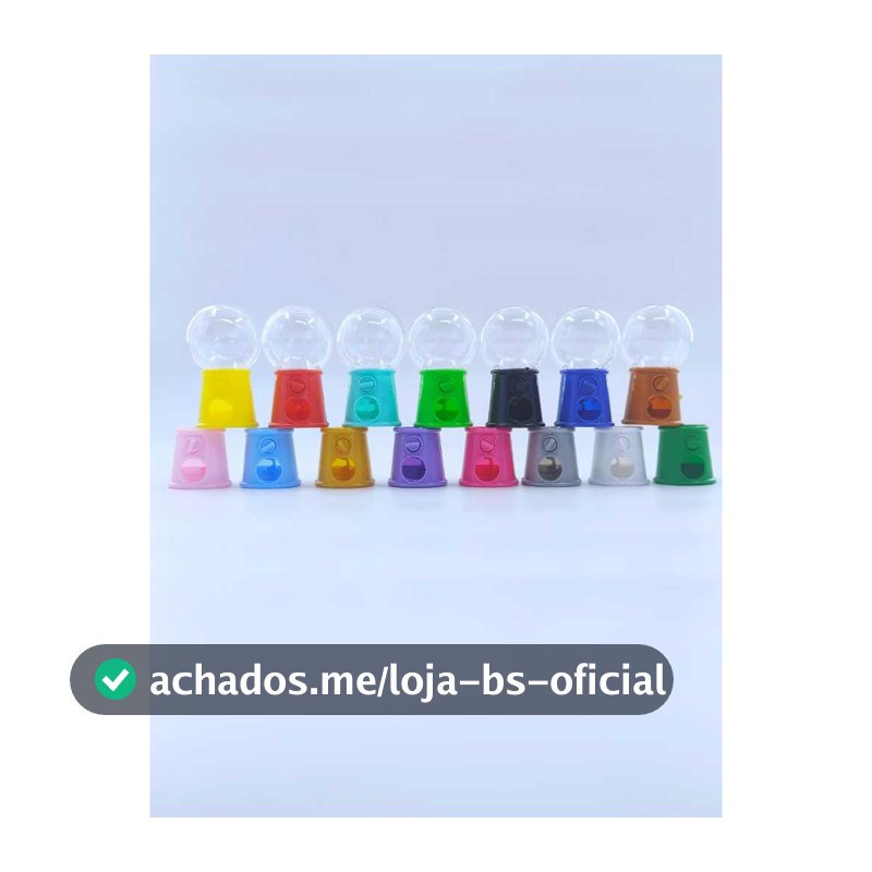 20 Candy Machine Pequeno 7 cm baleiro giratório art milly lembrancinhas festas