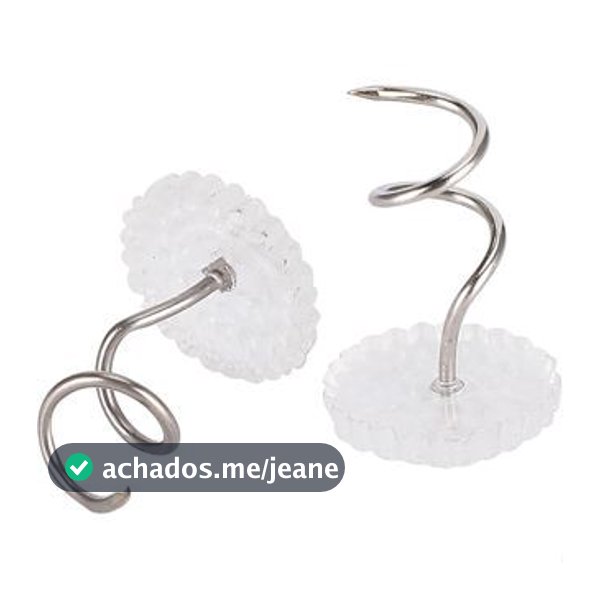 Presilhas Aspirais Pinos De Torção De Metal