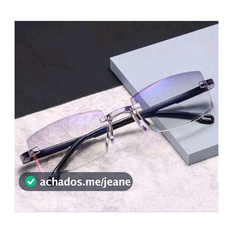 Óculos de Zoom Automático Inteligente para homens e mulheres, óculos de leitura com filtro azul