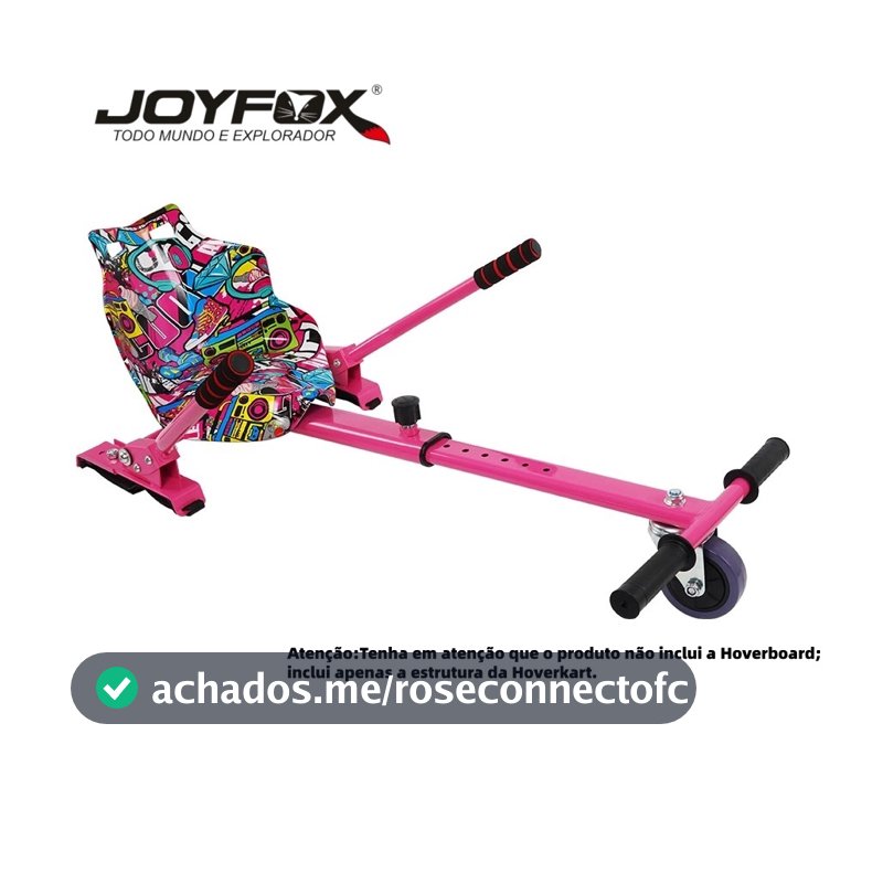 Hoverkart Para Hoverboard Carrinho Ajustável 10 A 6,5