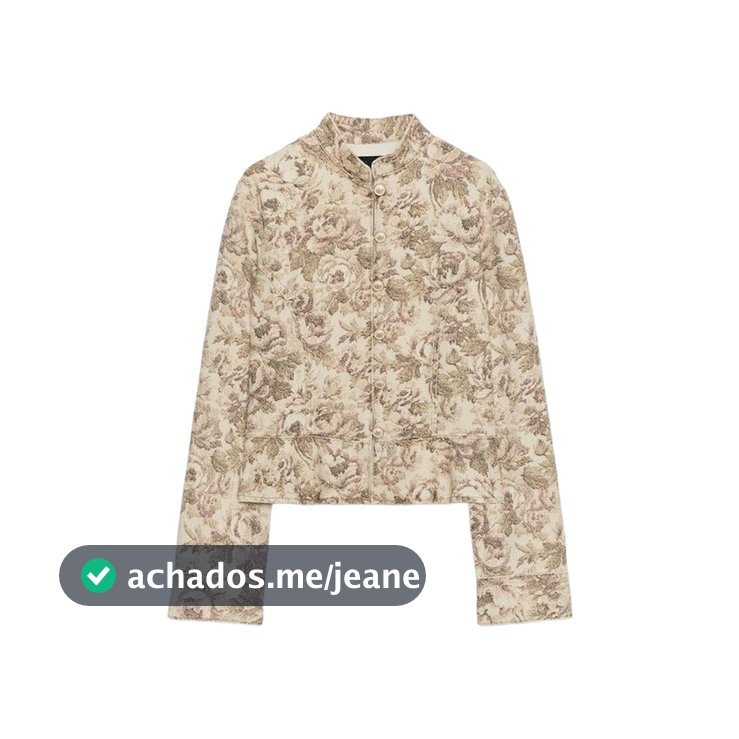 Outono novo produto casaco feminino com estampa de flores 9942158