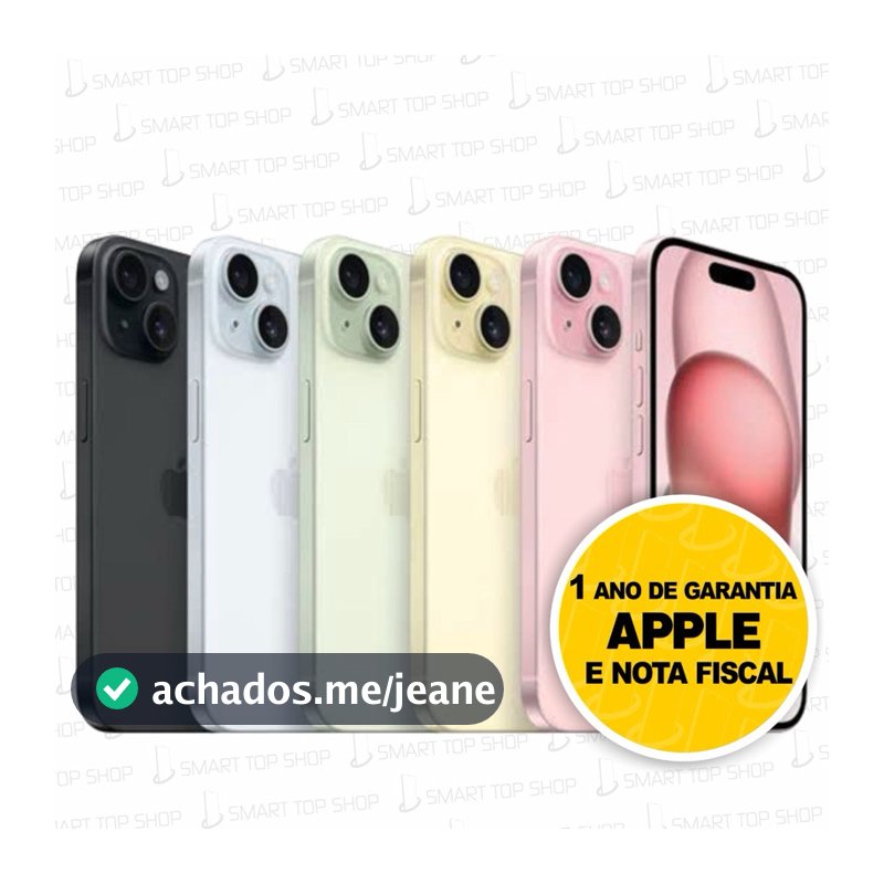 Celular IPhone 15 128gb - Novo e Lacrado