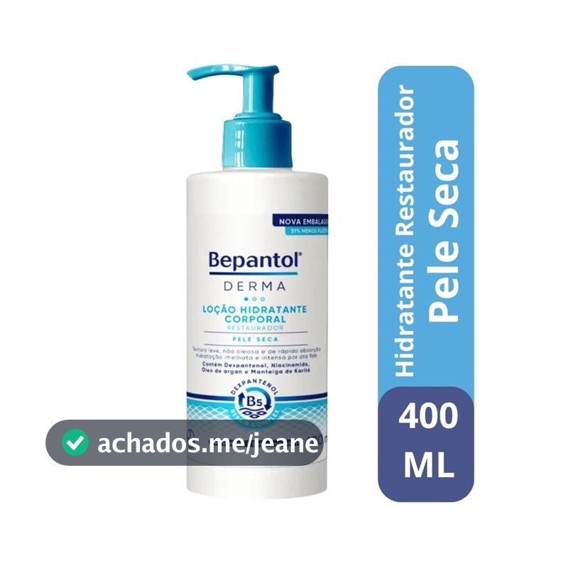 Bepantol Derma Loção Hidratante Restaurador 400ML