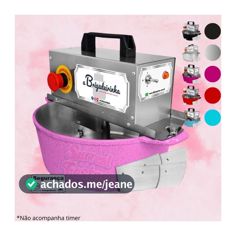 Panela para mexer doces 28 cm - Modelo Platinum -A brigadeirinha