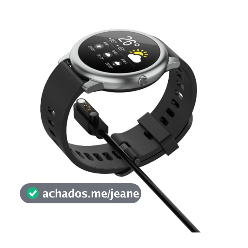 Usar Carregador Usb Para Smartwatch Haylou Solar Ls05/w26/HAYLOU RT/HAYLOU RT2