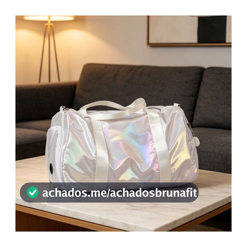 Bolsa Feminina Gradiente Impermeável e Dobrável – Mão e Ombro, Academia e Viagens Curtas