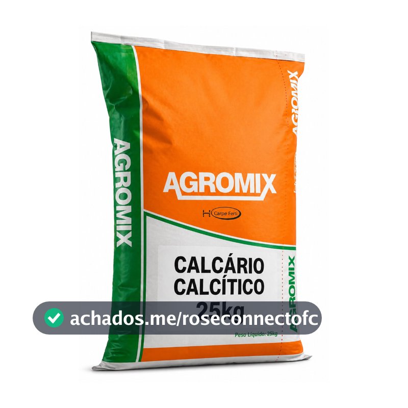 Calcário Calcítico 25kg Galinha Postura Poedeira Calcita  Aves, Cavalo , Porco