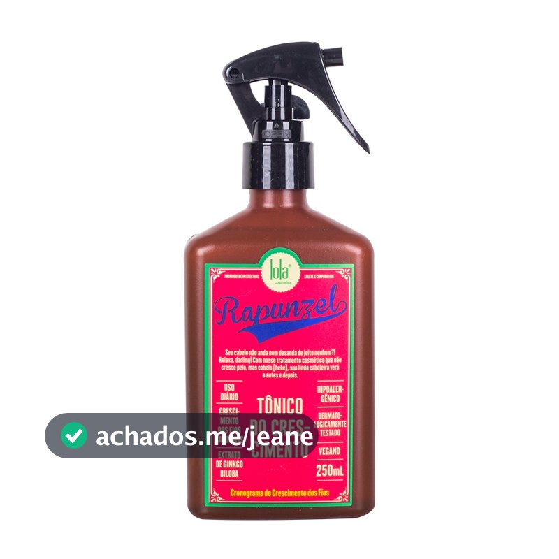 Lola Rapunzel Tonico de crescimento 250ml