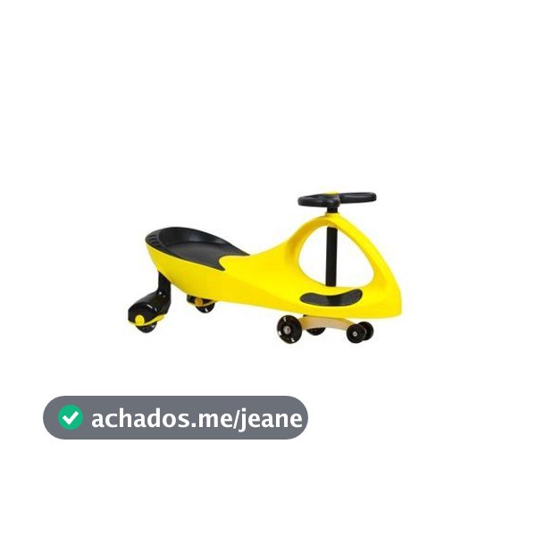 Carrinho Infantil Rolima Amarelo Divertido Resistente Leve Facil Transporte Diversao Ao Ar Livre