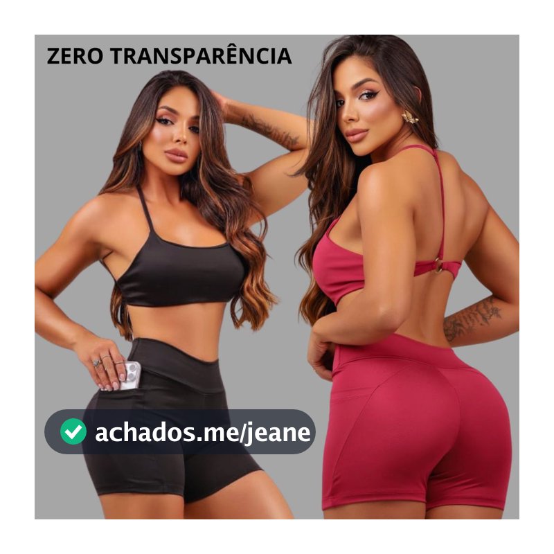 Conjunto fitness feminino ] shorts possui bolso lateral funcional ideal para guardar pequenos objetos como celular chave