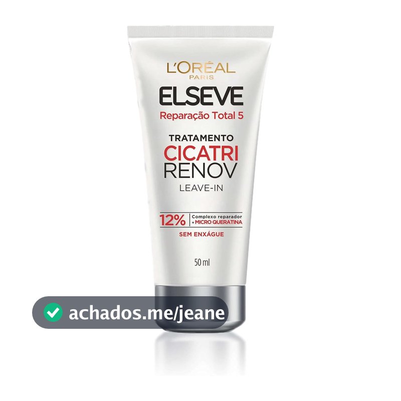 Elseve Reparação Total 5 Leave-in Cicatri Renov 50ml