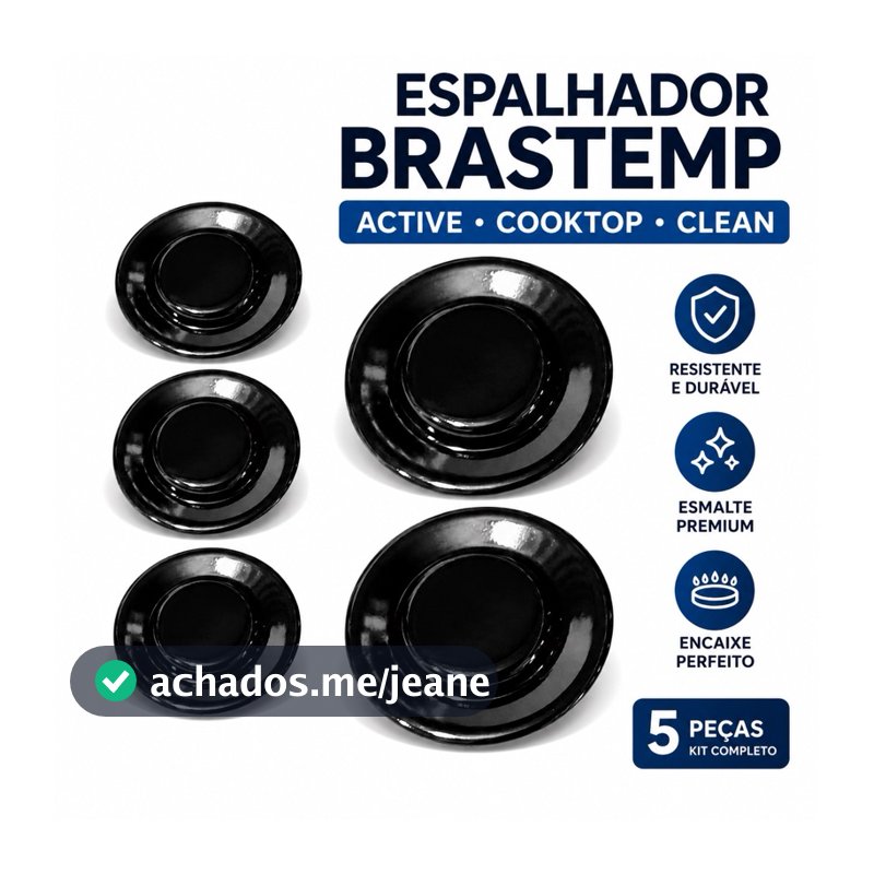 Tampinhas Para Fogão Brastemp Eva Doce Ative Espalhadores