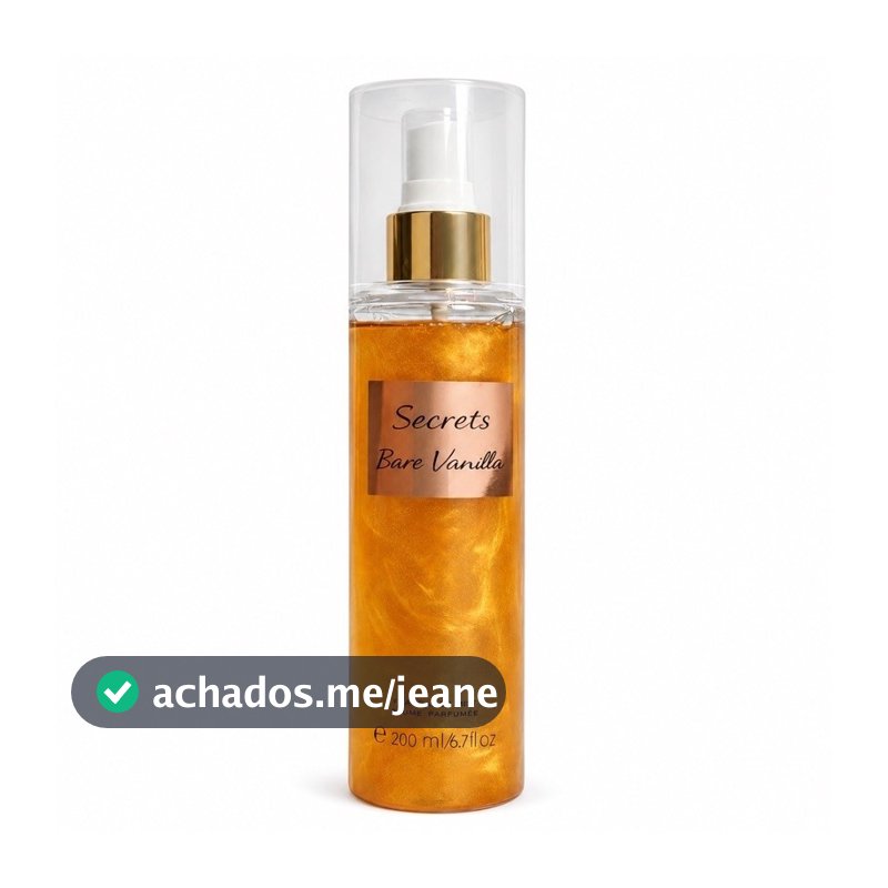 vanilla body splash Pós-Banho com Brilho | suave Aroma  e Iluminador moda femenina 1 unidade