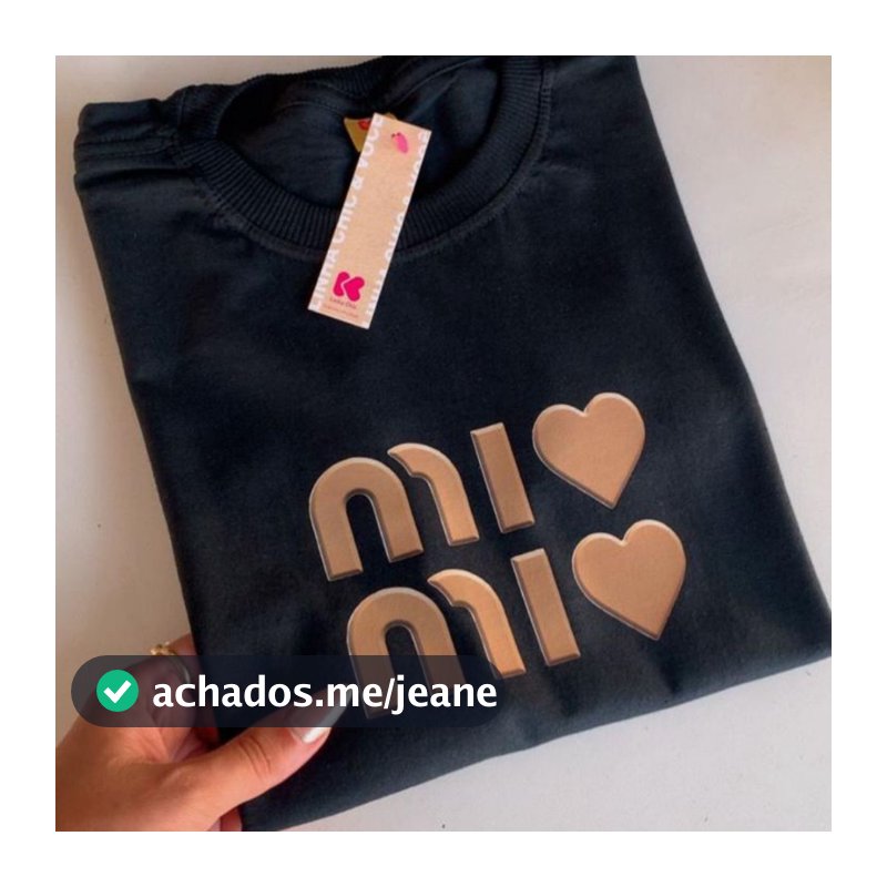 Blusa Feminina Algodão Premium Grande Estampada Gola Redonda Manga Curta Várias Cores Tendências