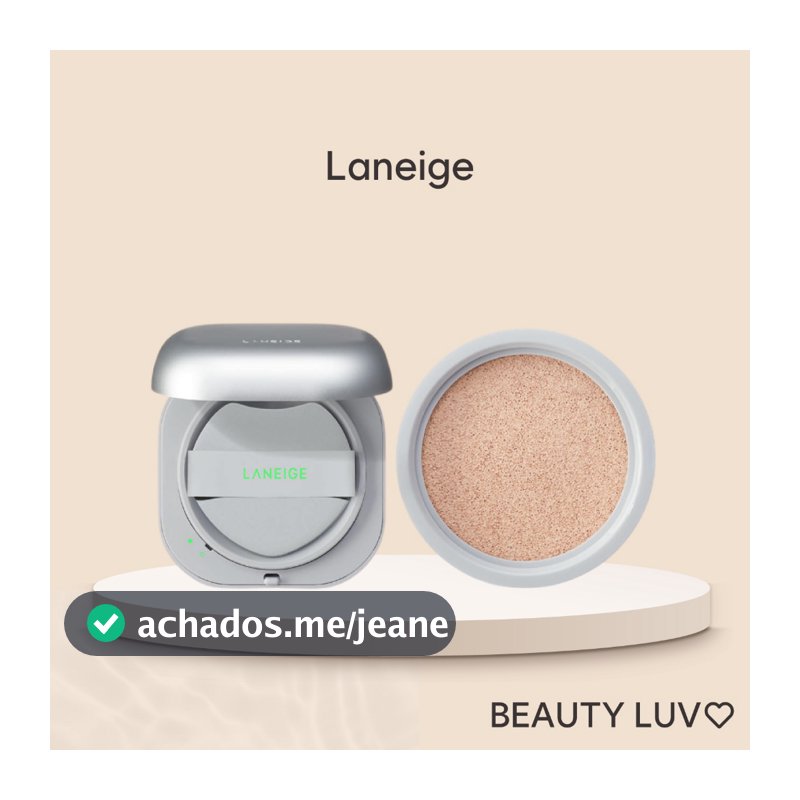 BR: [Laneige] Neo Cushion The Matte SPF 42 PA+++ 15g / Matte Total, Poros Cobertos, Duração 100H, 7 Tons