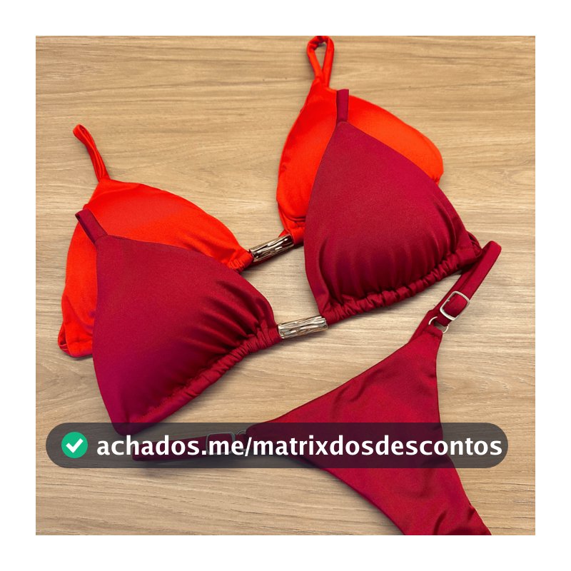 Biquíni Regulagem Calcinha Fio Duplo Marquinha Cortininha Feminino Bojo Removível