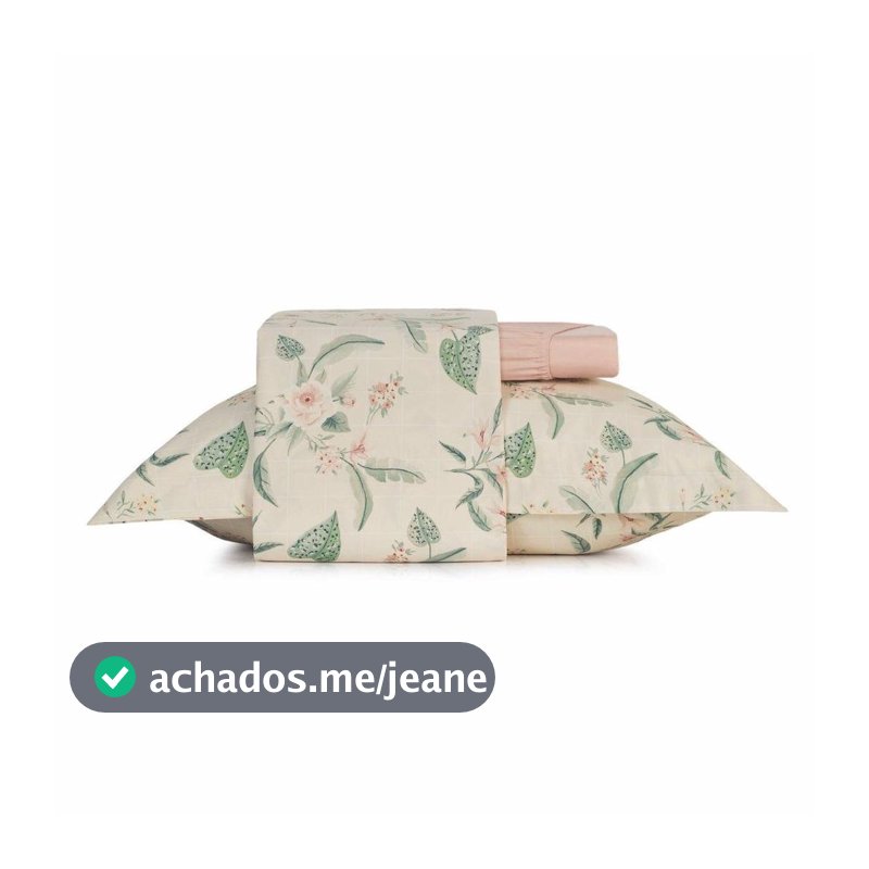 Jogo de Cama Solteiro Altenburg 3 Peças Toque Acetinado Meadow